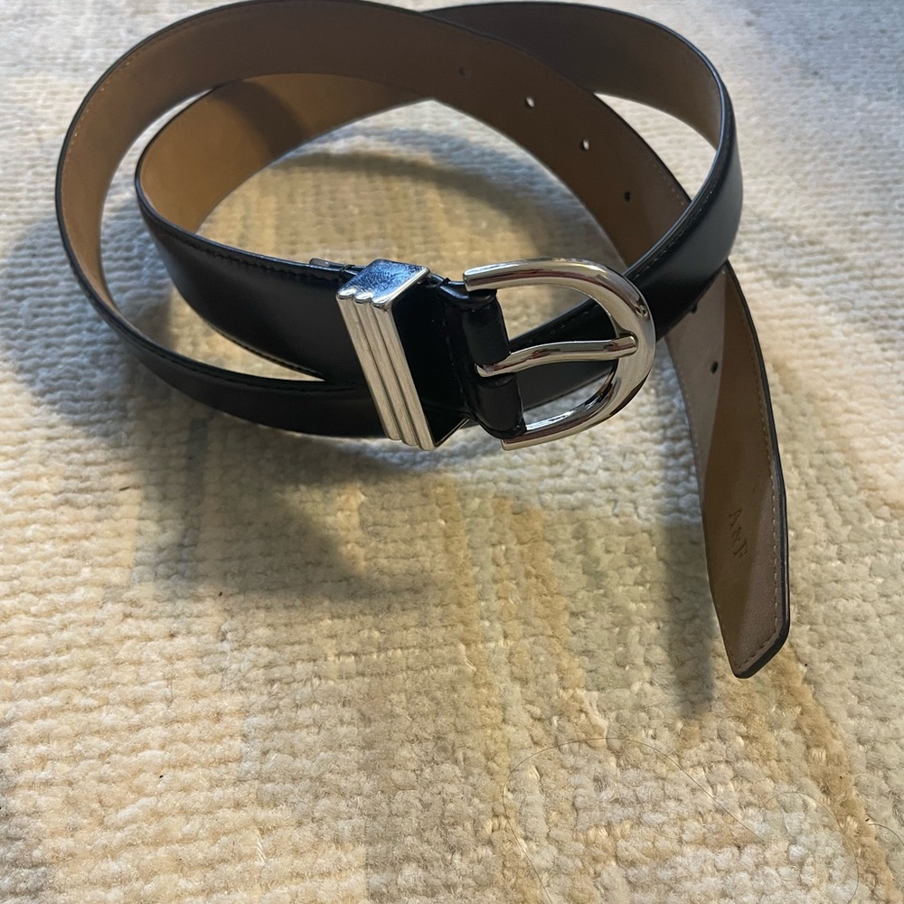 Abercrombie & Fitch Like NEW Black Leather Belt